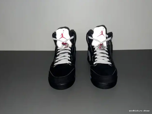Metallic HF3975-001 Reimagined Air Black Jordan 5 0611